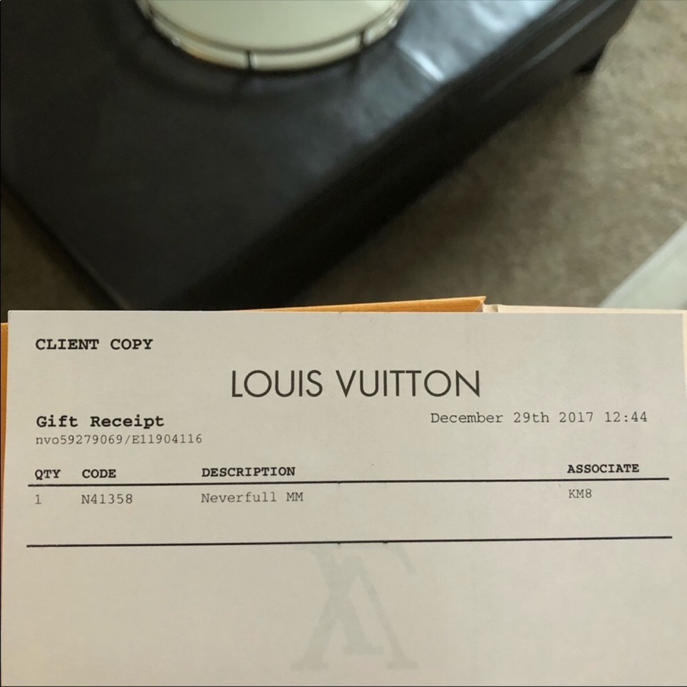 Louis Vuitton Neverfull MM Damier Ebene - Picture 6 of 8